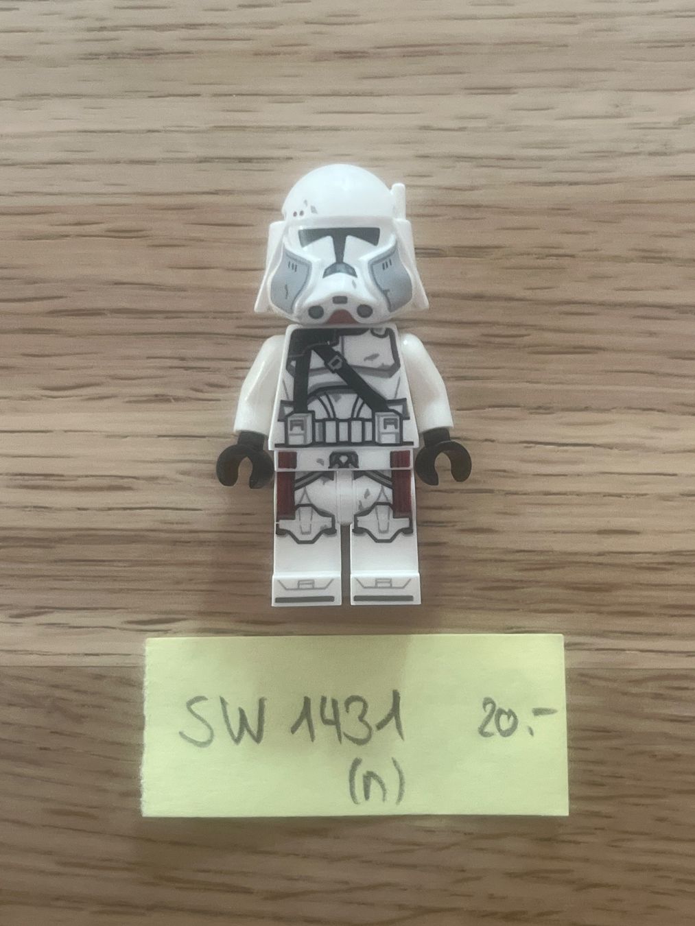 Lego Giocattoli: Lego Star Wars Minifigur Commander Bacara – Nuovo (secondo la descrizione) da Wimmis venduto da Aluethi