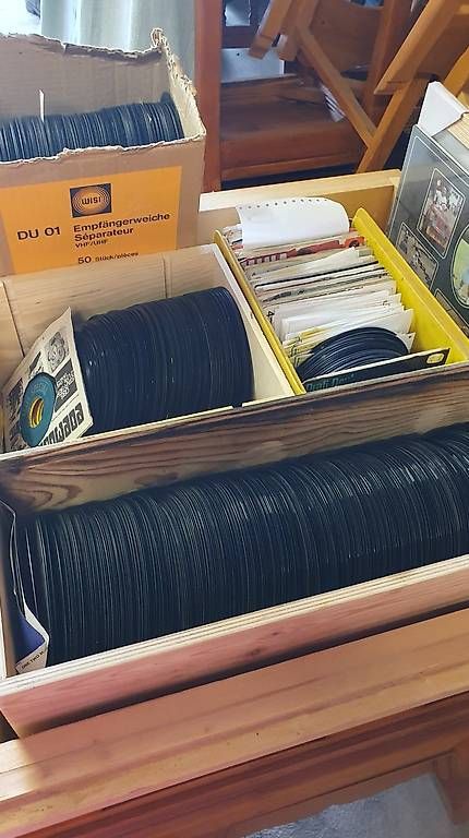 Dischi in vinile: Biete 800 Schalplatten Singels – Usato da Kestenholz venduto da Rh1942