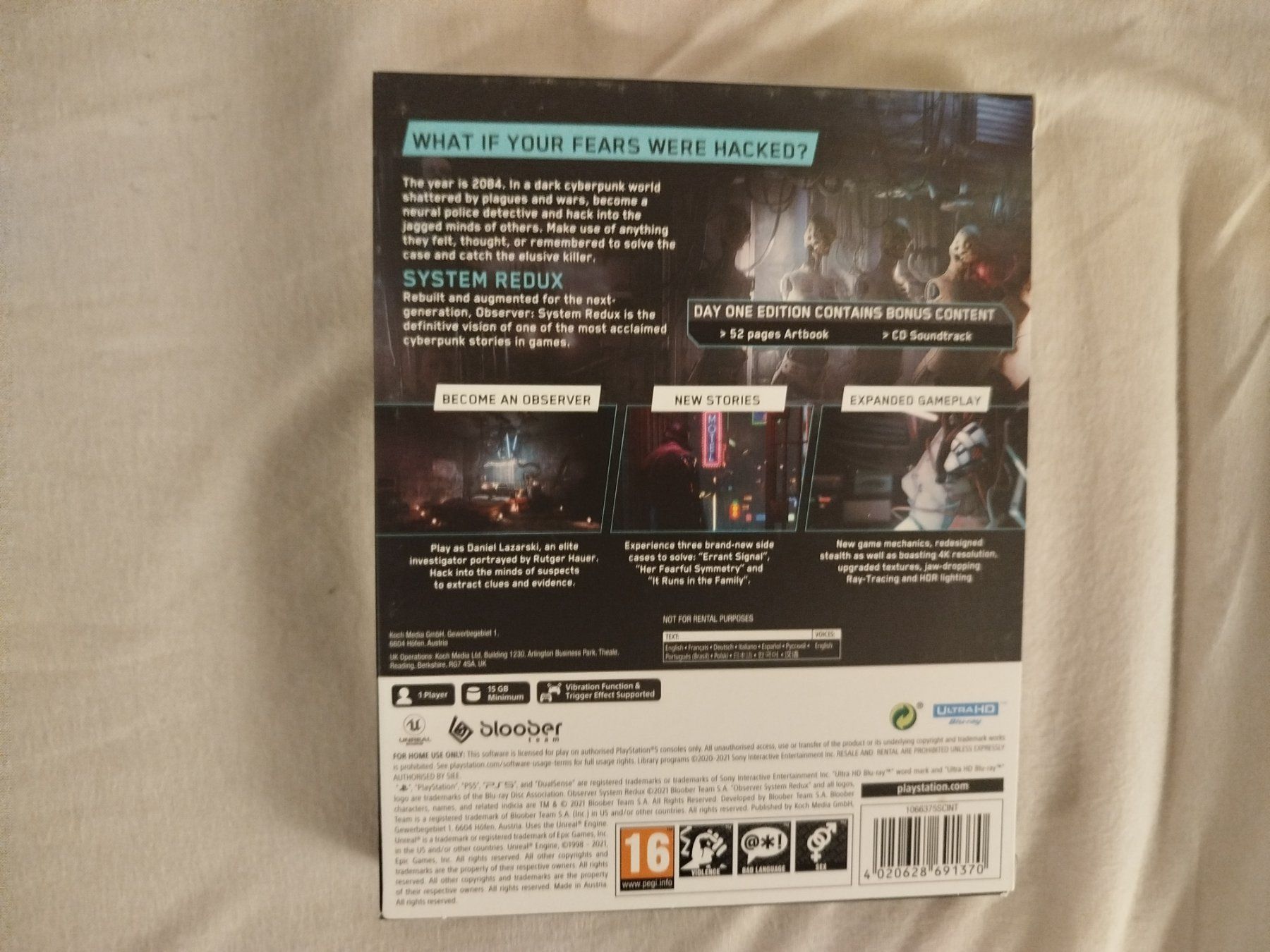 Giochi: Observer System Redux PS5 – Usato da Bern venduto da man_g5cy 1