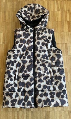 Gilet/Weste in Animal Print