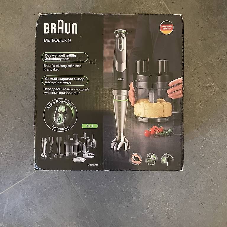 Küchengeräte: Braun MultiQuick 9  – Neu und originalverpackt aus Avenches von joe_vwt6
