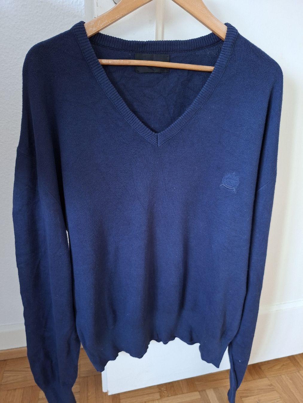 Dior Maglioni & Felpe: Pull col V Christian Dior 100% Coton T.L marine – Usato da Renens VD venduto da ser_j2fn 1