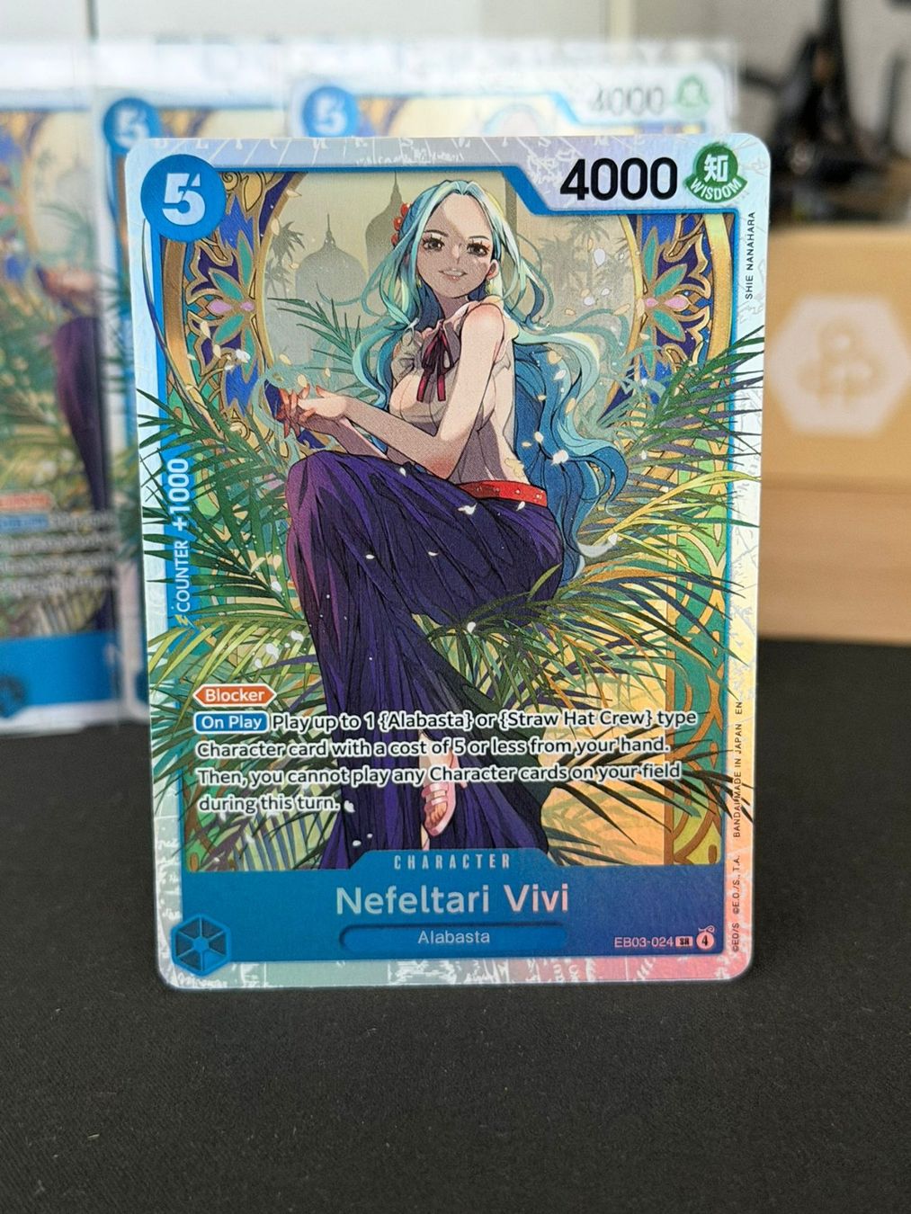 Bandai Sammelbilder & Trading cards: Nefeltari Vivi EB03-024 SR (4) – Neu (gemäss Beschreibung) aus Brittnau von TCGBratans