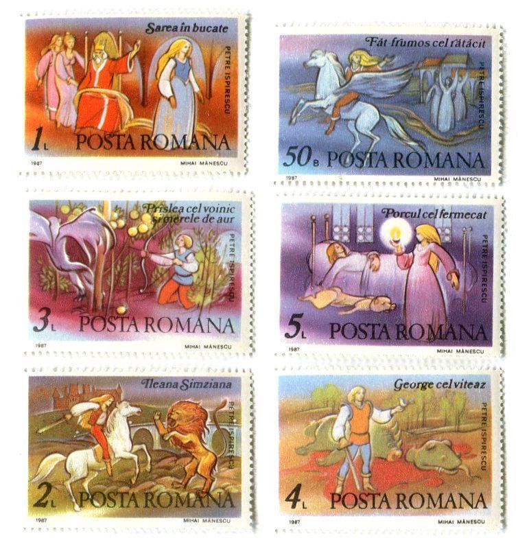 Alle Briefmarken: Briefmarken "Märchen". Rumänien – Neu und originalverpackt aus Basel von Butsch5