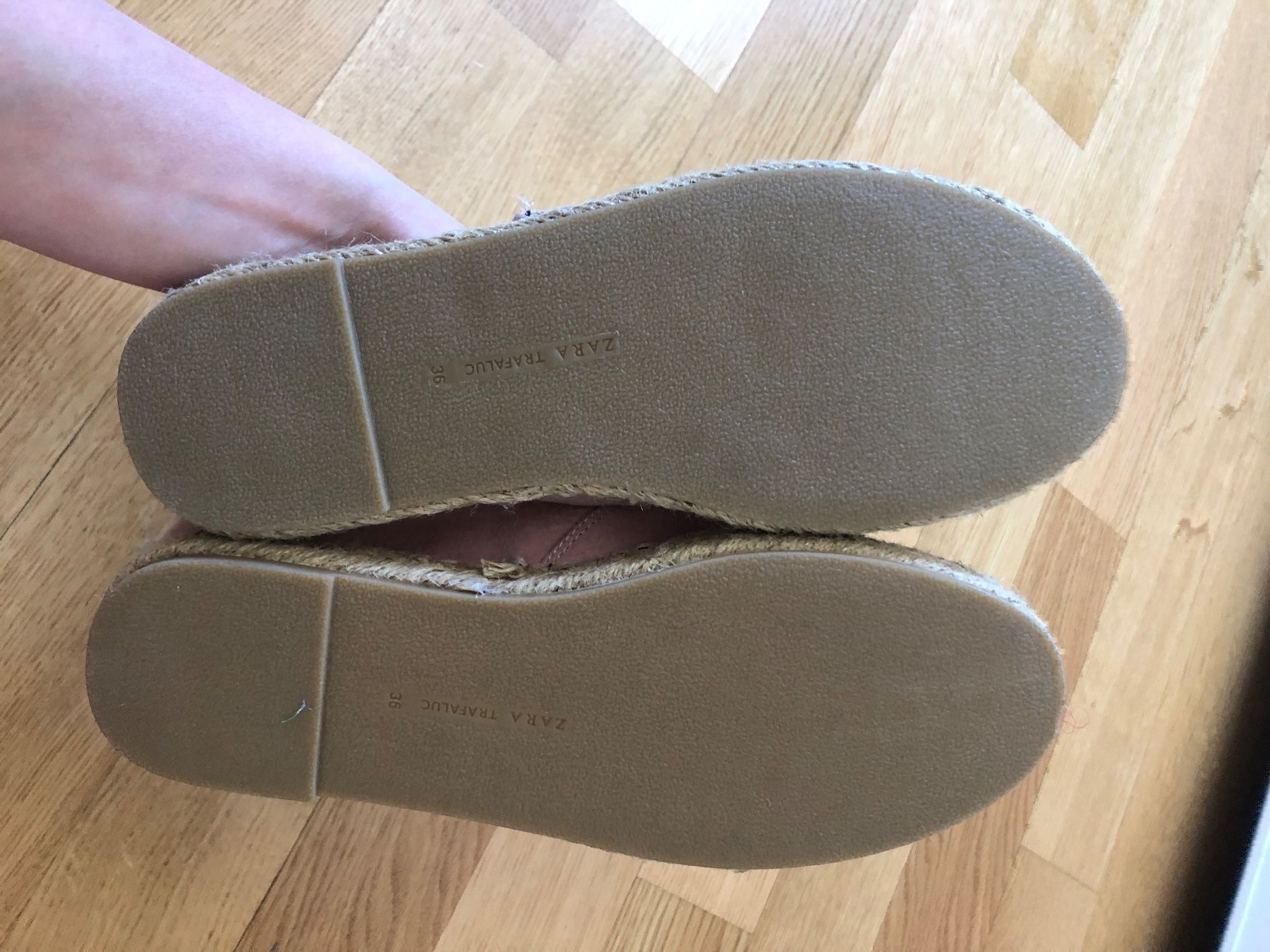 Zara Scarpe da donna: Rosarote Zara Espadrilles – Nuovo (secondo la descrizione) da Grenchen venduto da iagiag 1