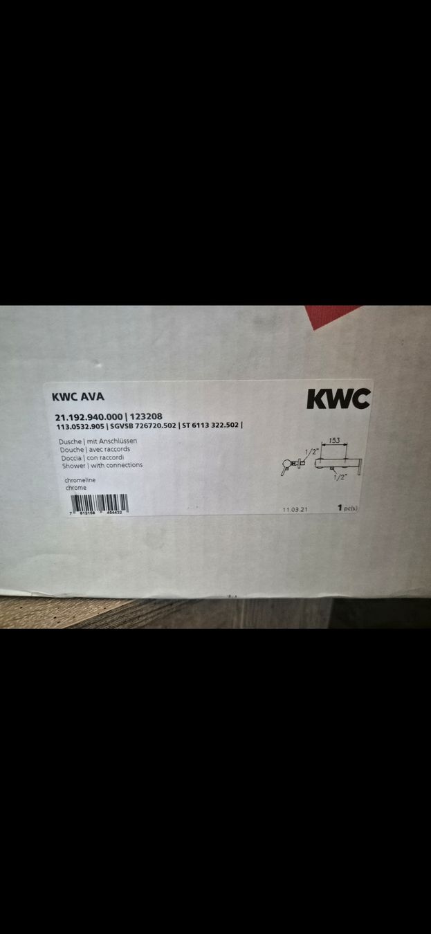 Kwc Rubinetteria: 2x Duschenmischer KWC Ava, wie neu. – Nuovo (secondo la descrizione) da Diemerswil venduto da tan_jyx8 1