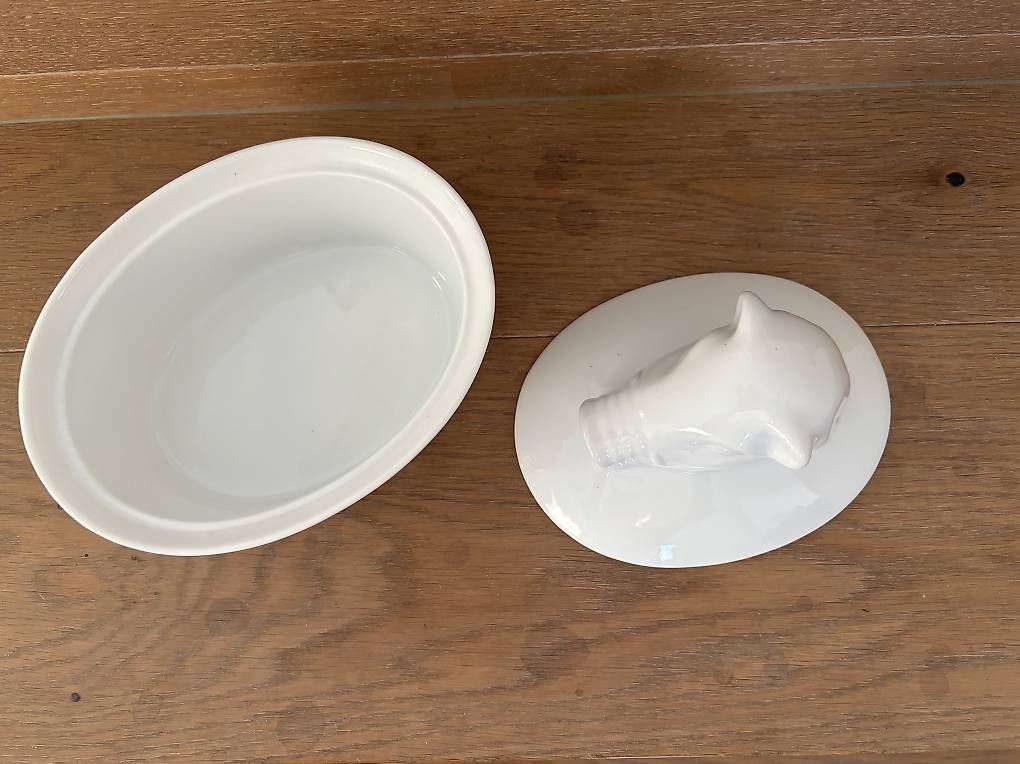 Teglie da forno: Pastetenform mit Deckel – Usato da Ebikon venduto da bookworm79 1