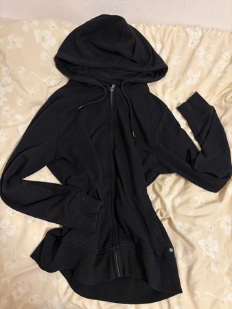 Black Zip Hoodie