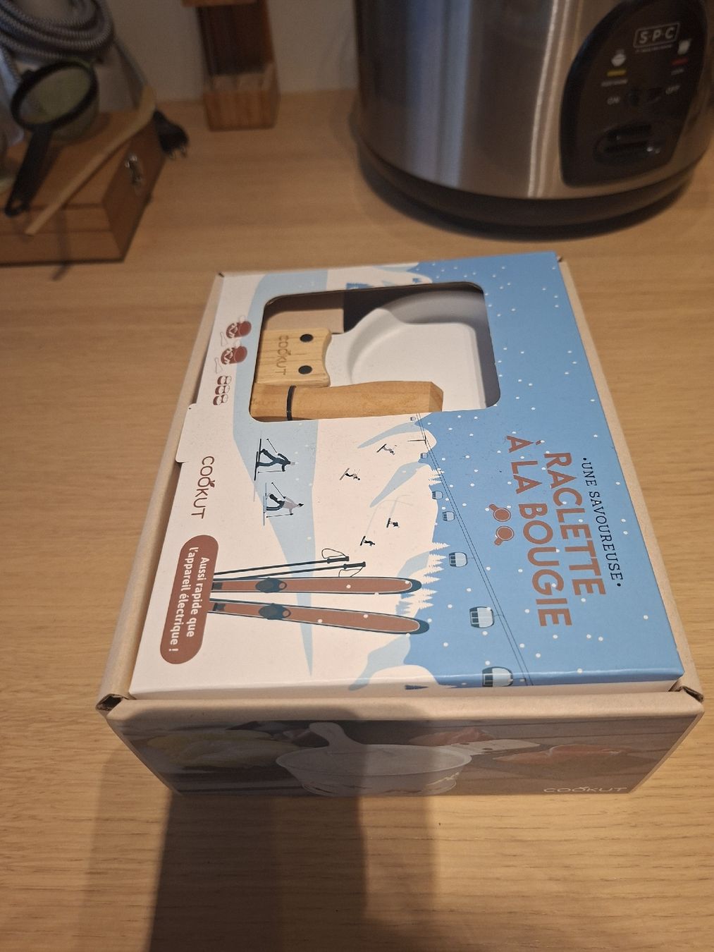 Elettrodomestici da cucina: Nouveau!!! Raclette à la bougie – Nuovo e nell'imballaggio originale da Genève venduto da VintagePal 2