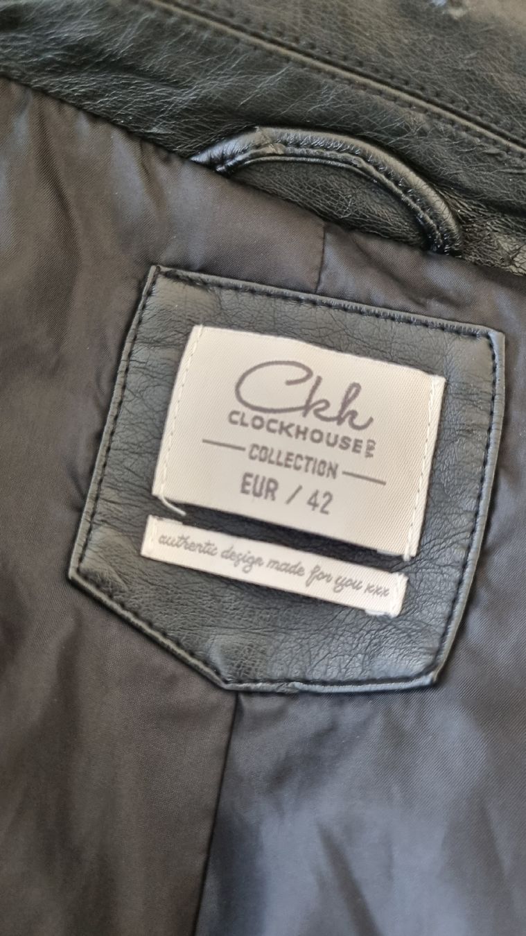 C&A Vestes: Kunstlederjacke schwarz, 42 – D'occasion à Chur par sinillo 7