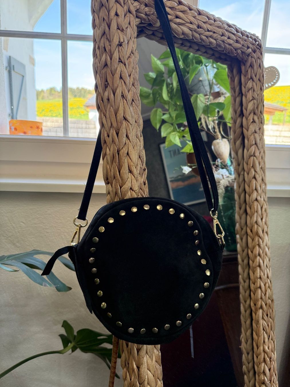Taschen für Damen: Sac à main cuir noir,  bandoulière interchangeable – Gebraucht aus Prez-vers-Siviriez von mar_n29z 3
