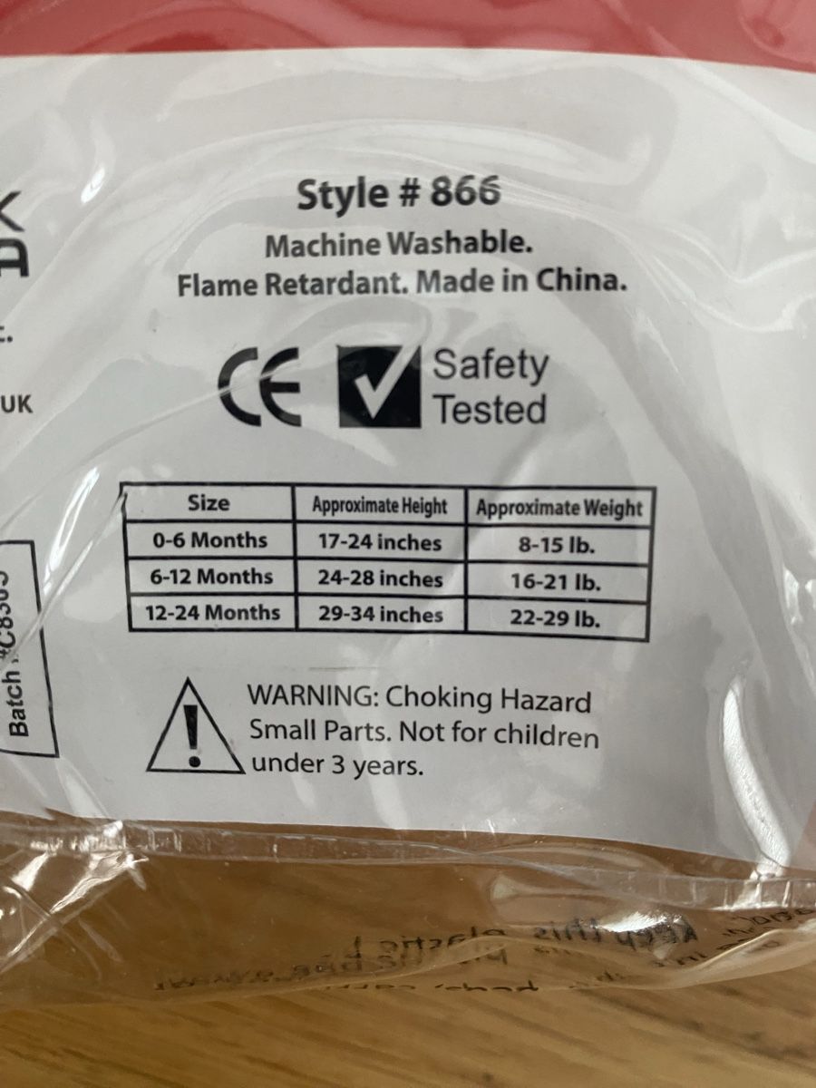 Costumi: Kostüm Marienkäfer Gr. 0-6 Monate – Usato da Cham venduto da amiechen 1