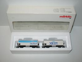 Mineralwasserwagen-Set "THONON" und "VICHY" H0~/ Märklin