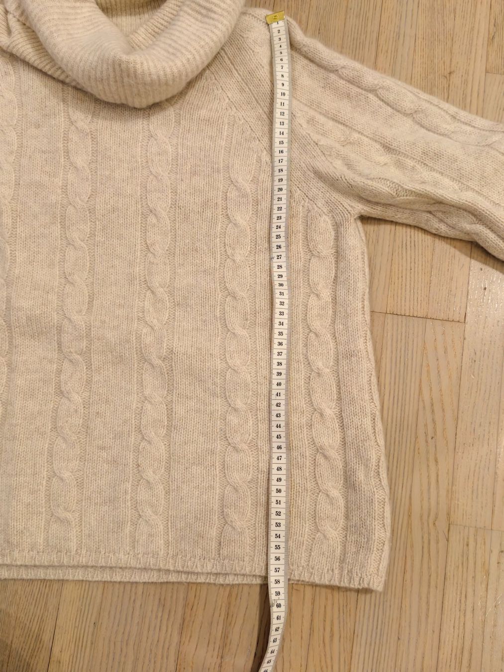 Maglioni & Felpe: Pullover Lammwolle / Angora Creme Gr. M-L – Usato da Berg TG venduto da Persefona 2