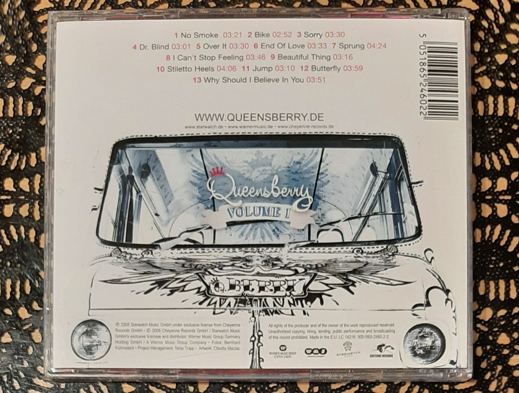 CD: Queensberry - Volume I, DE Pop CD Album 2008 – Usato da Schönenberg TG venduto da breiti12 1