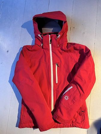 Rote Stöckli Skijacke Gr. S
