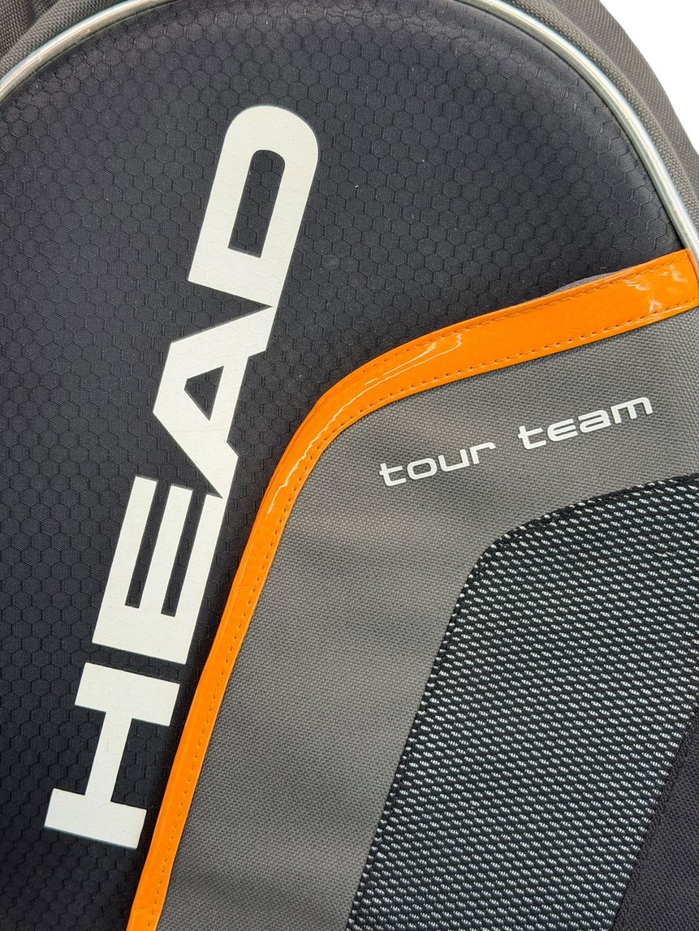 Head Zaini: Sac à dos Head Tour Team gris et orange – Usato da Morges venduto da Novantica 1