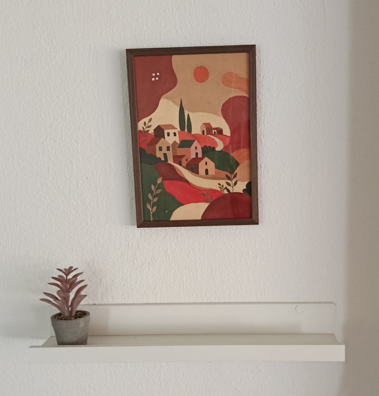 Dipinti: Acrylgemälde zum Thema: Dorf – Nuovo (secondo la descrizione) da Lachen SZ venduto da SanBek
