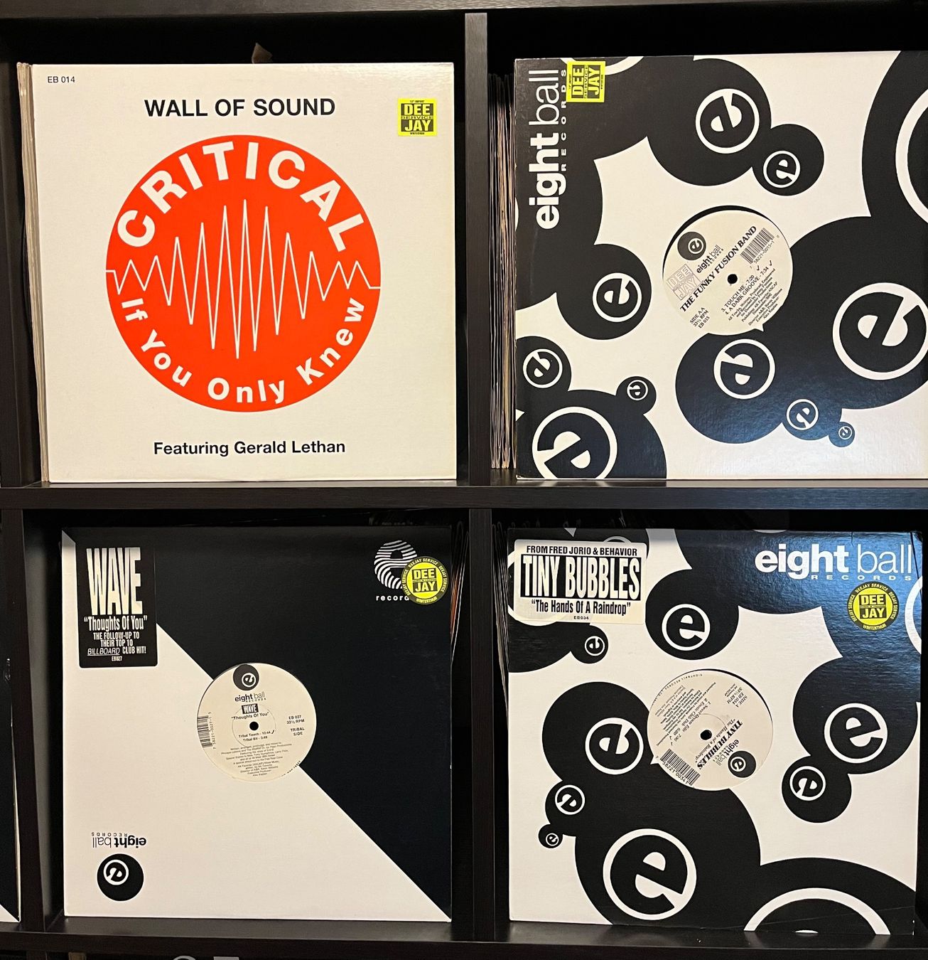 Dischi in vinile: 17x Eight Ball Rec. – Usato da Frauenfeld venduto da Philz 2