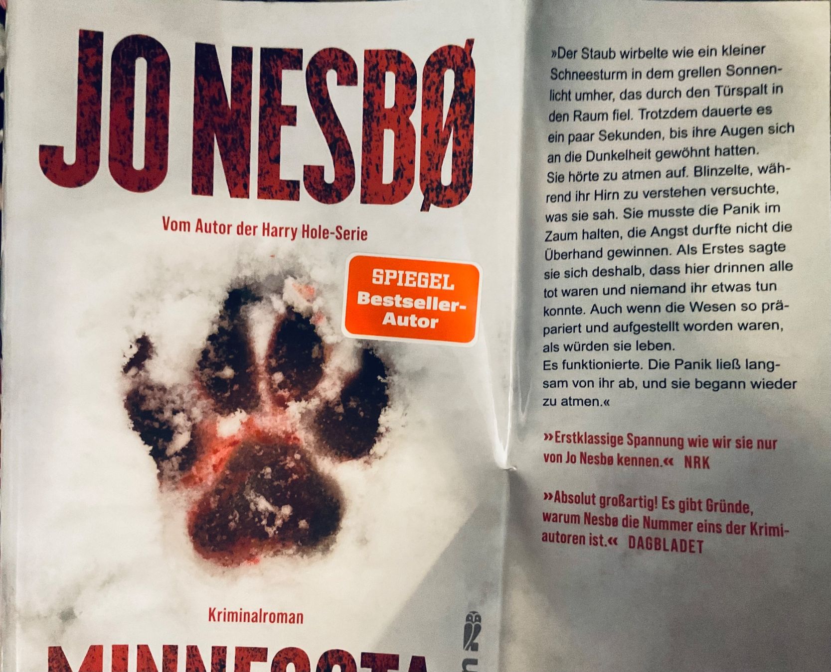 Bücher: Jo Nesbo Minnesota – Neu (gemäss Beschreibung) aus Herisau von eri_2tb5