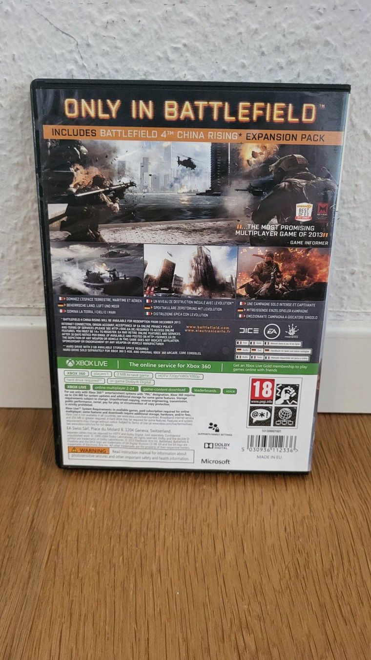 Microsoft Giochi: Xbox 360 - Battlefield 4 – Usato da Münsingen venduto da DigitaleSpielecke 1