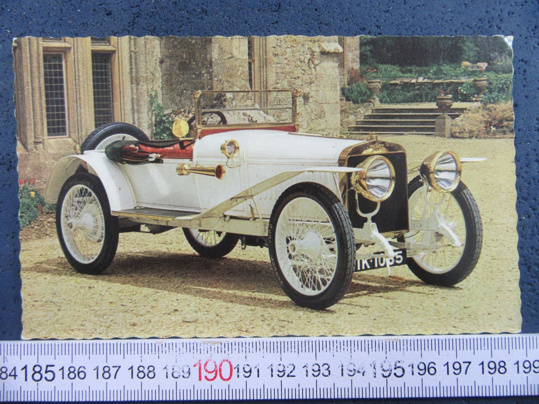Cartoline postali: AUTO AK OLDTIMER HISPANO SUIOZA 1912 CABRIO WEISS – Usato da Ettingen venduto da Hausi4711