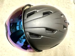 Winter Sports Helmet with Visor, size M, 52/56cm!