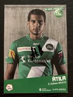 FCSG Autogrammkarte Atila Araújo Prado Saison 2012/13