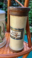 Ancien pot à épices en bois Apotheke pharmacie antik holz