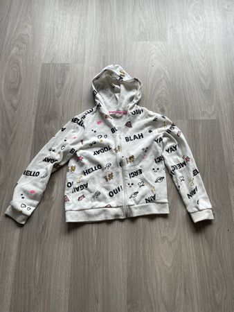 H&M Mädchen Kapuzenjacke Gr. 134/140 Top Zustand Frühling