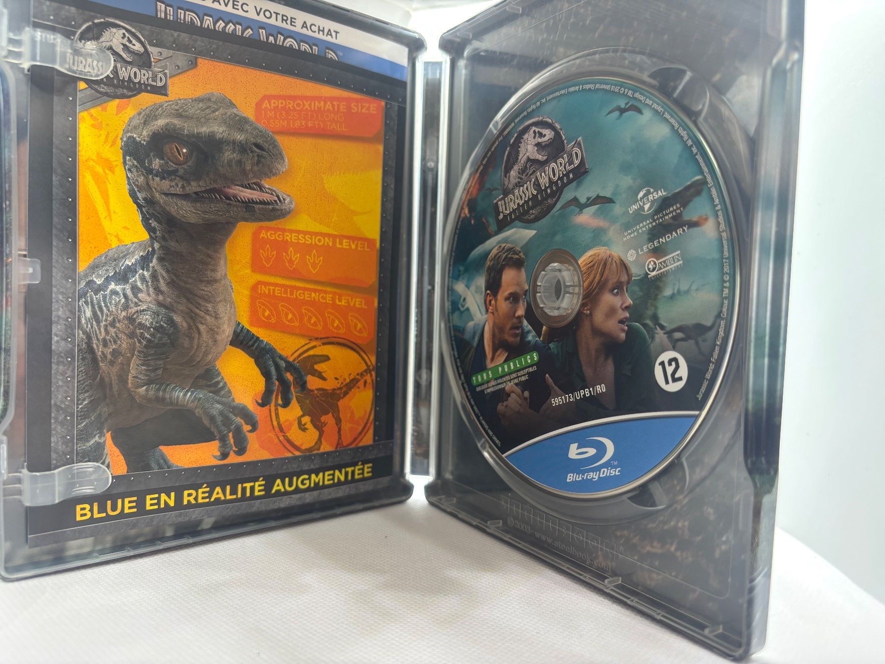 Tutti i DVDs: Blueray Jurassic - World Fallen Kingdom - édition limitée – Usato da St-Ursanne venduto da tui_x5vz 1
