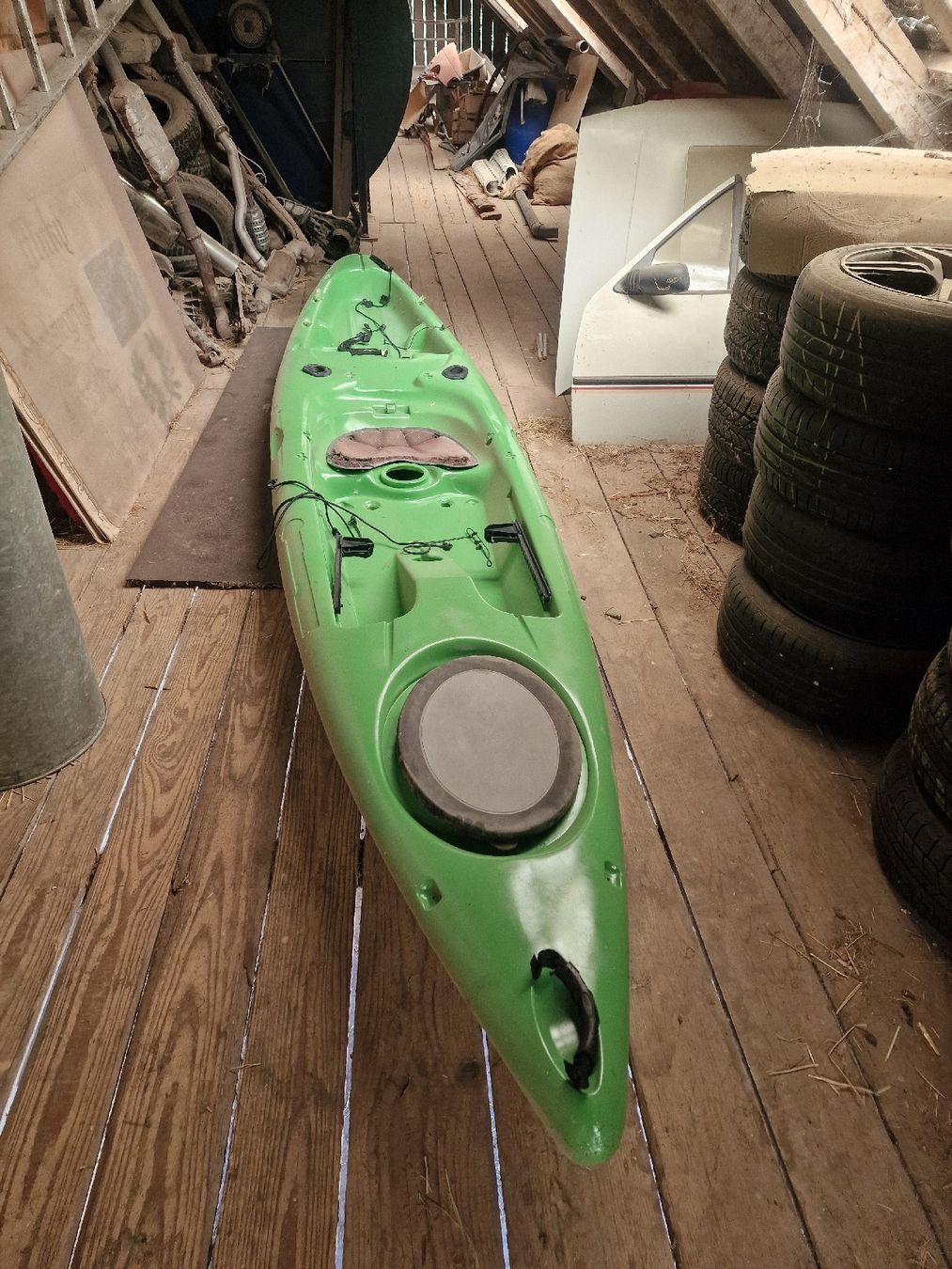 Bateaux: Kajak grün gebraucht – D'occasion à Menznau par CS1.6