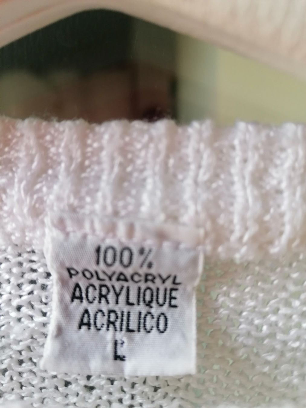 Maglioni & Felpe: Pullover weiss gr L – Usato da Bedigliora venduto da Dolcezza0 3