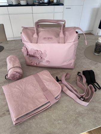 Wickeltasche Cybex rosa inkl. Zubehör guter Zustand