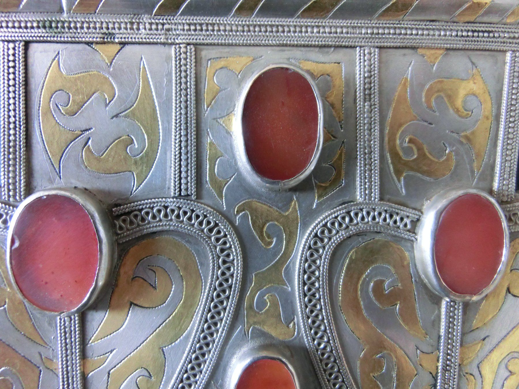 Ciondoli: ANTIKER TURKMENEN - BRUST - SCHMUCK – Usato da Basel venduto da wyba44 6
