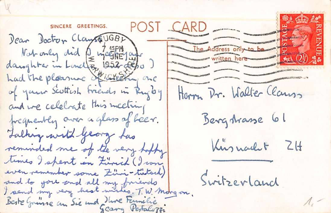 Cartes postales: 2 alte Ansichtskarten VERKEHR in BELFAST, RUBGY – D'occasion à Lufingen par TopAnsichtskarten 3