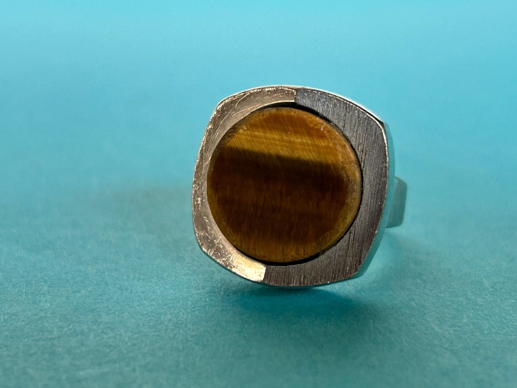 Bagues: Silberring Retro Tigerauge (50) – D'occasion à Dittingen par Bijoubelle 3