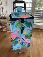 Trolley mit Kühltasche Flamingo neuwertig