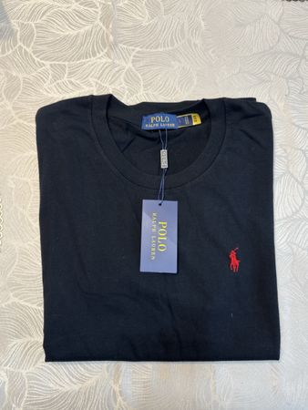 Polo Ralph Lauren T-Shirt schwarz Grösse L neu mit Etikett