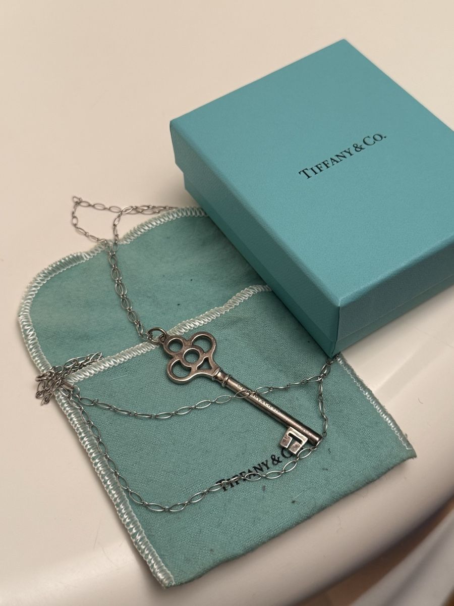 Tiffany & Co. Catenine: Key Tiffany & Co Kette Silber – Usato da Zürich venduto da katharina_zrh