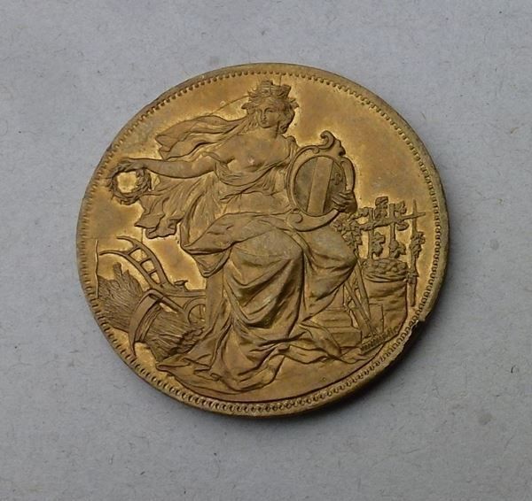 Medaglie: Medaille ++ EXPO Neuchatel 1887 – Usato da Walkringen venduto da Casablanca777 1