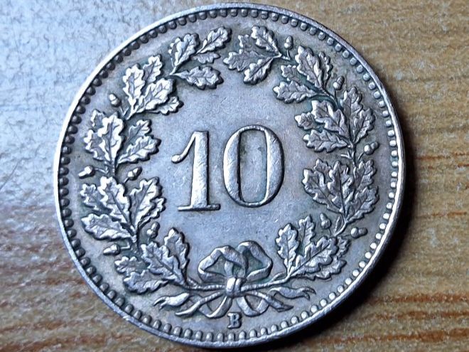 Alle Münzen: 10 Rappen 1927 - fast vorzüglich! – Gebraucht aus Münchenstein von purbach1 9