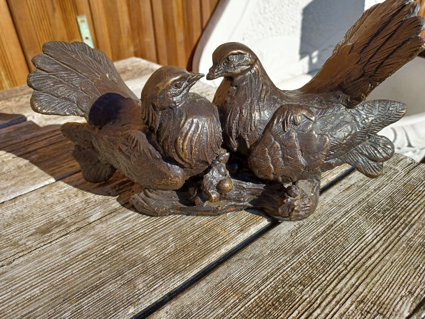 Sculture & Statue: Turteltauben Bronze – Nuovo (secondo la descrizione) da Wangen a.Aare venduto da Schneckenparadies