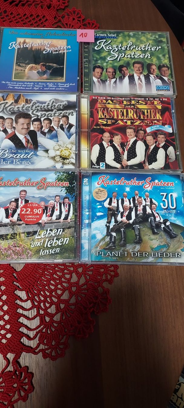 CD: Kastelruther Spatzen CDs. – Usato da Ostermundigen venduto da Chrigu1957