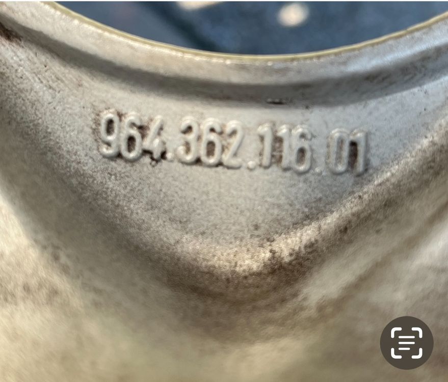 Porsche 911 / Räder / Felgen 4 Stück für 964er Porsche 9