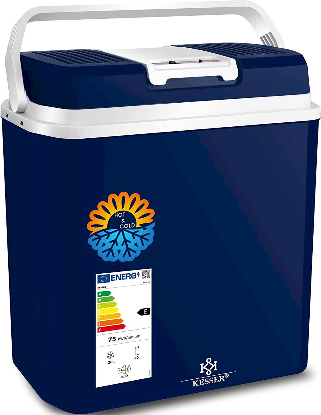 Frigoriferi & Refrigeratori: KESSER 24L Kühlbox 12V Navyblau – Nuovo e nell'imballaggio originale da Bottighofen venduto da zaap