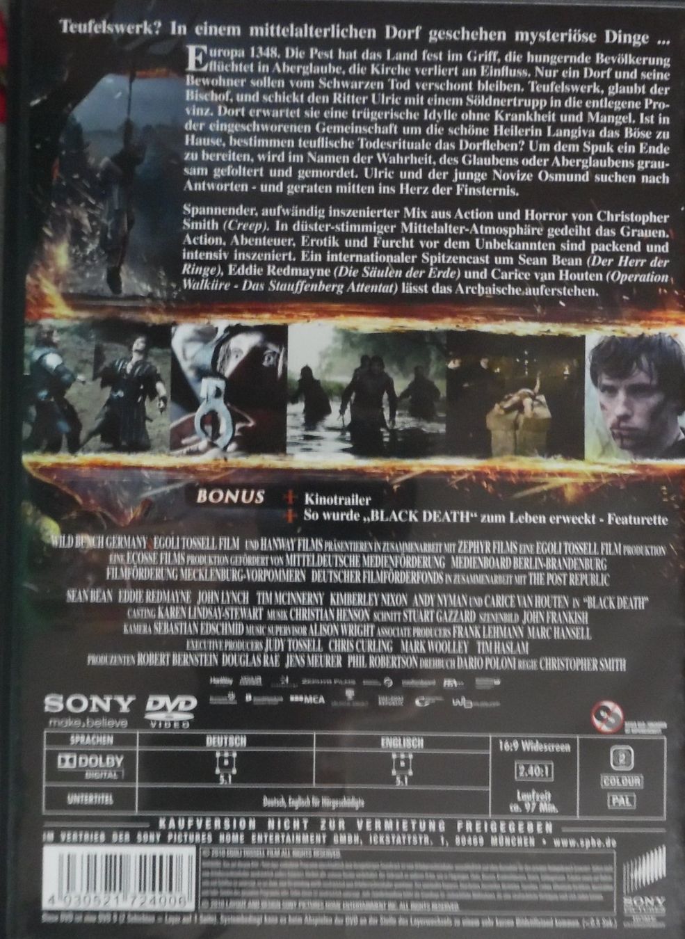 Alle DVDs: Black Death – Gebraucht aus Bellinzona von Luna093 2