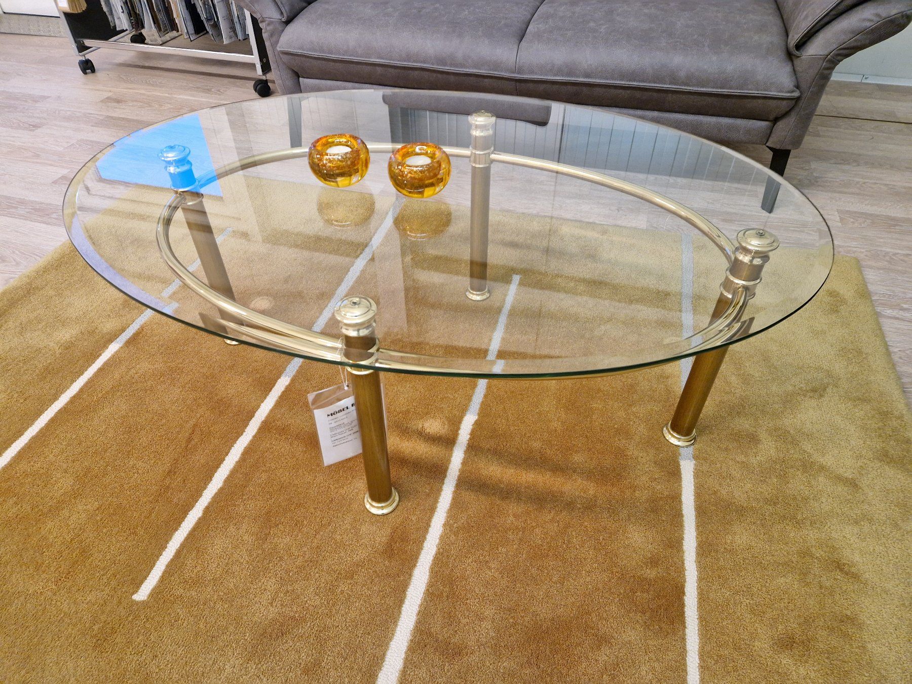 Tavoli: Salontisch Glas oval – Nuovo (secondo la descrizione) da Frick venduto da wohnen5070 1