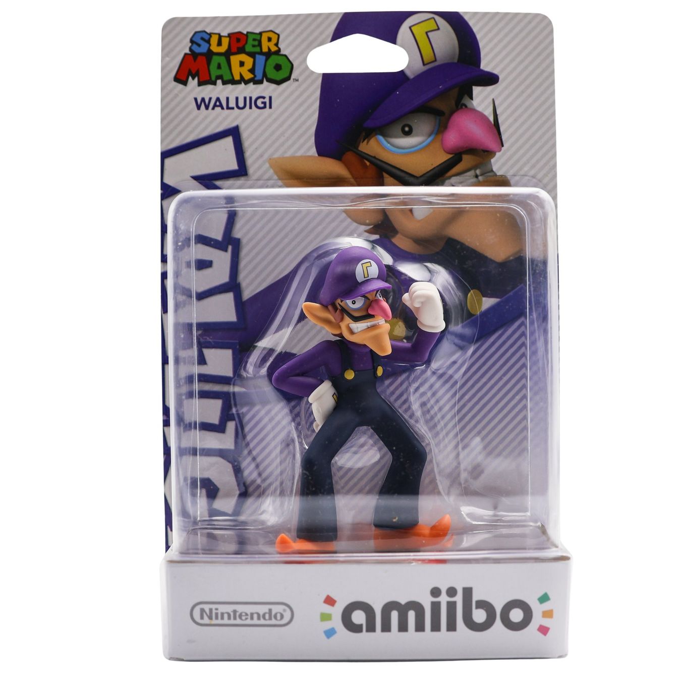 Statuette: Waluigi Amiibo - NEW – Nuovo e nell'imballaggio originale da Paudex venduto da dindeboy