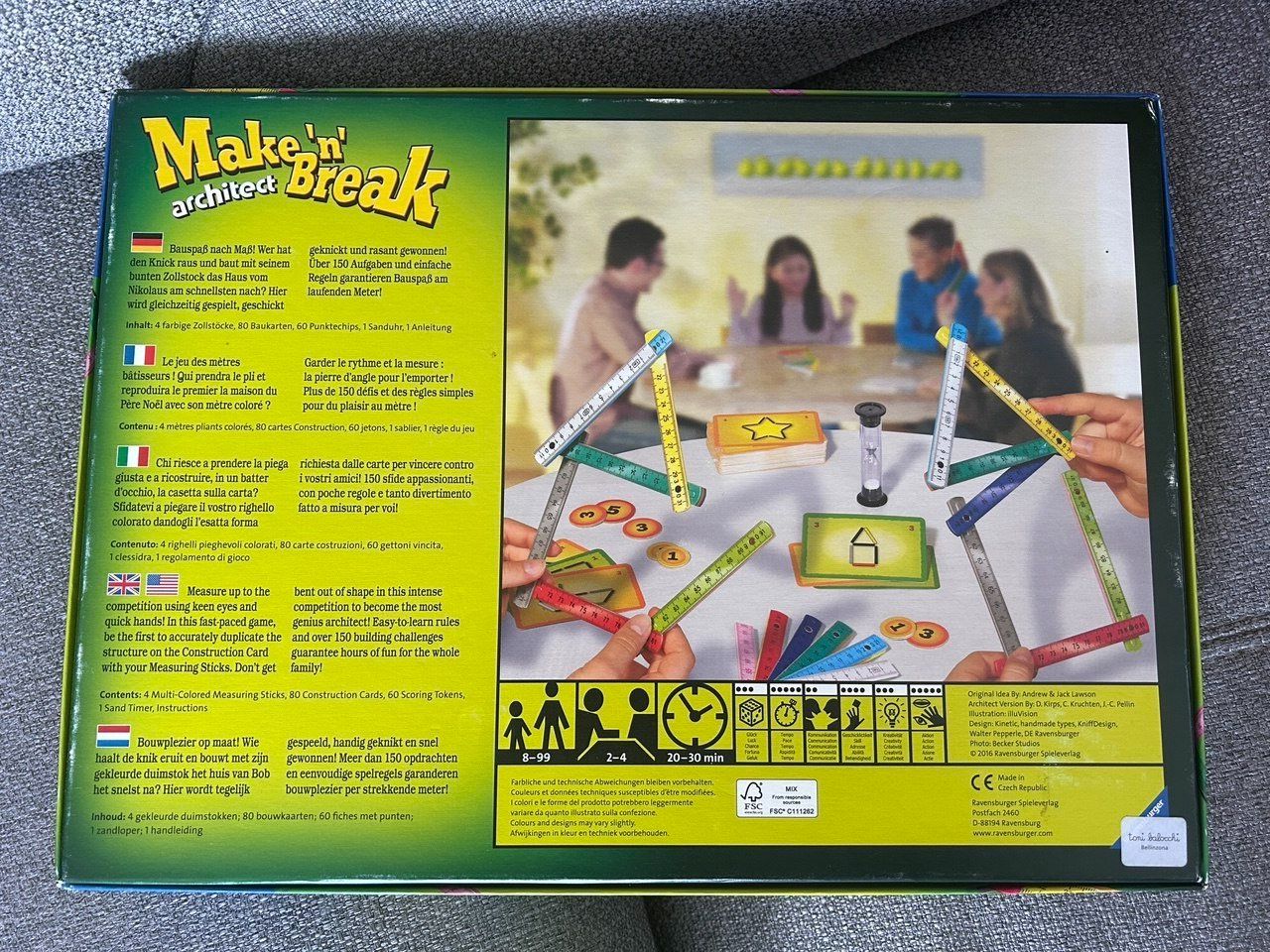 Ravensburger Giochi: Make 'n' Break Architect – Usato da Giubiasco venduto da LorisVale 1